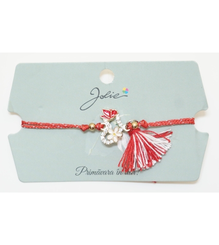Martisor Bratara Ciucure cu Pandantiv, Model 20