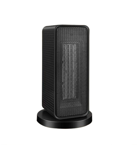 Aeroterma / Radiator Flippy, 1200 W, 2 trepte de putere, termostat reglabil, Negru
