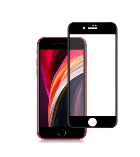 Folie Sticla securizata Flippy® compatibila cu Apple iPhone 7/8G/SE 2020 Full Glue Negru