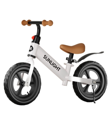 Bicicleta de Echilibru, Pentru Copii, Flippy, Fara Pedale, Cu Doua Roti, 2-6 Ani, Inaltime Reglabila, 82 x 55 x 45 cm, Alb