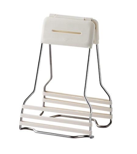 Clema pentru Boluri, Flippy, Anti-Alunecare, din Silicon, de Uz Casnic, Rezistent la Temperaturi Inalte, 17.6x11.5x5.15cm, Gri