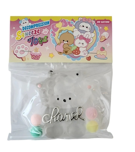Jucarie Antistres Squishy, Flippy, cu Revenire Lenta, Squeeze Pinch, Family Model Animalute, Ambalaj Transparent