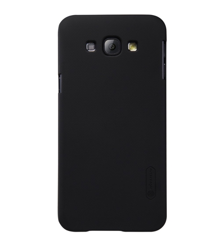 Husa Samsung Galaxy A8 2015 Nillkin Frosted Shield Negru + Folie de protectie