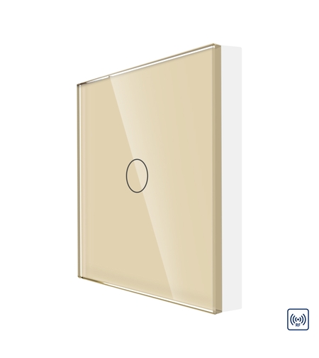 Telecomanda cu Touch Screen si 1 Canal RF433 LUXION, auriu