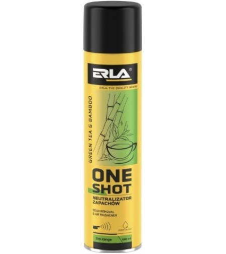 ERLA ONE SHOT - GREEN TEA neutralizator miros 600ml.