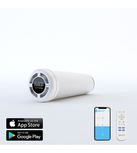 Sistem de ventilatie cu recuperare de caldura PRANA 150 ERP PREMIUM PLUS cu Functie Preincalzire