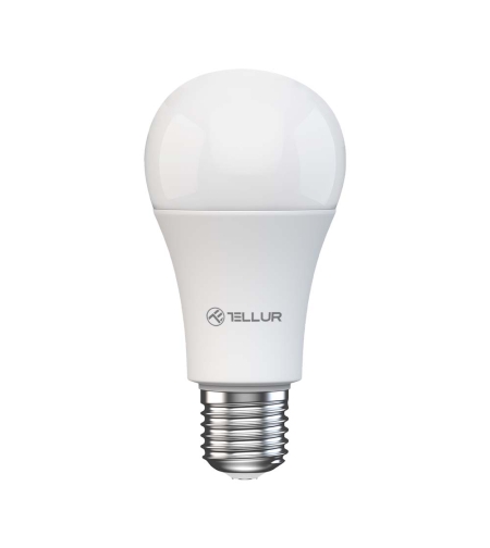 Bec LED inteligent Tellur , Wi-Fi, Dimabil, E27, 9W, 820 lm