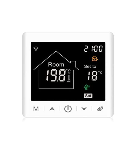 Termostat Wi-Fi pentru incalizare electrica in pardoseala BeOk TR9B-WIFI-EP