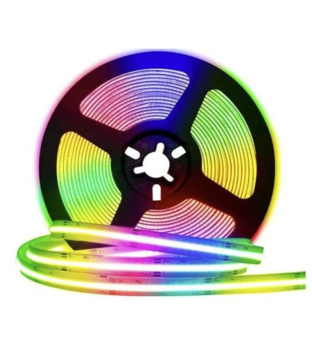 BANDA LED COB RGB 672 LED/m 21W/m 24V (5m/rola)