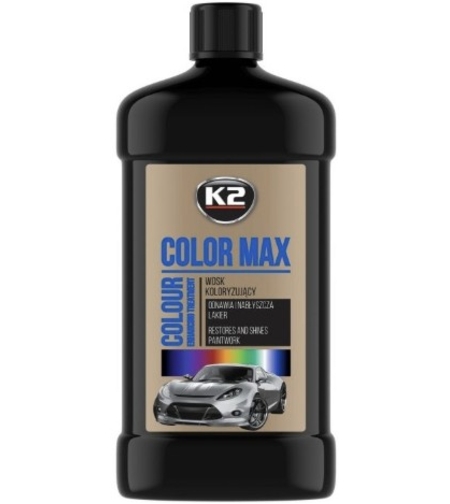 COLOR MAX - Pastă de lustruit şi ceruit 500ml. - neagră