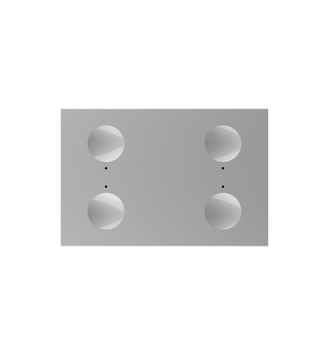 Modul intrerupator cvadruplu cu touch Livolo standard Italian, Serie noua, gri