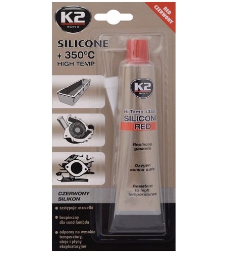 SILICONE RED 85gr- Silicon garnituri roşu 85gr.