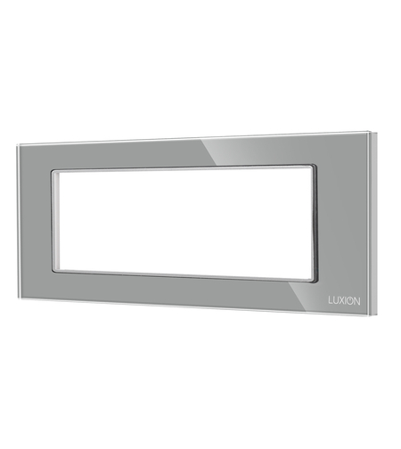 Rama din Sticla Securizata cu Suport 6M LUXION, Standard Italian, gri