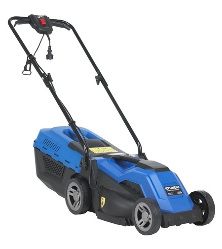 Masina de tuns gazonul cu motor electric Hyundai HY-LM3303 E, 1200w, latime de taiere 33 cm, cos colector de 30 litri