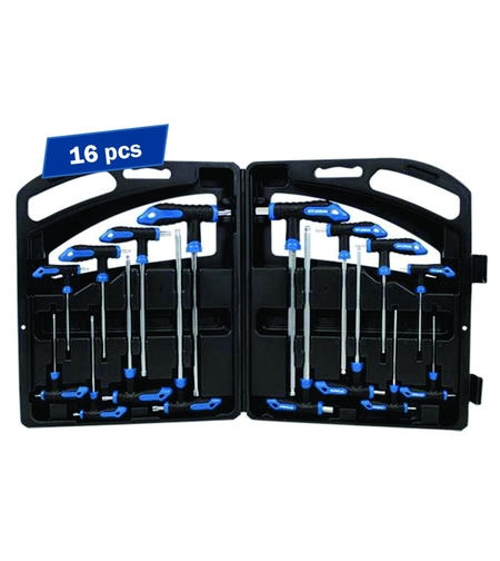 Set 16 chei HEX si TORX maner T Hyundai HY-59551