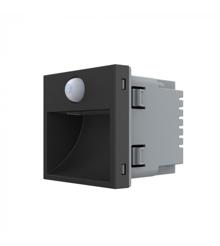 Modul lampa de veghe LED Livolo cu senzor miscare incorporat, negru