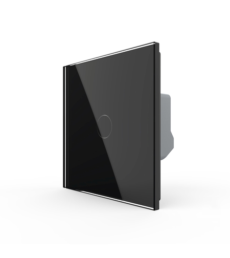Intrerupator Simplu LIVOLO cu Touch - Serie Noua, negru