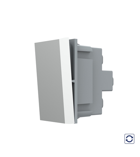 Modul Intrerupator Simplu Mecanic cu Reset LIVOLO - Serie Noua, gri