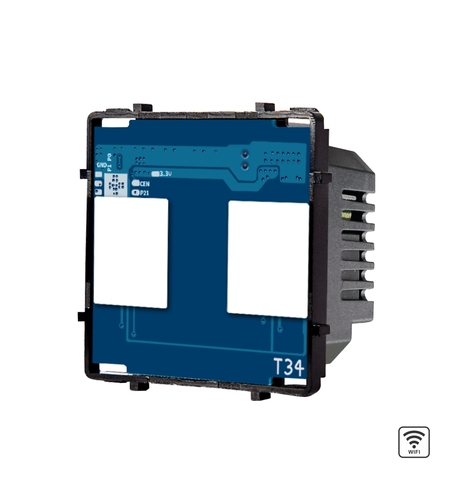 Modul Intrerupator Dublu Wi-Fi cu Touch LUXION