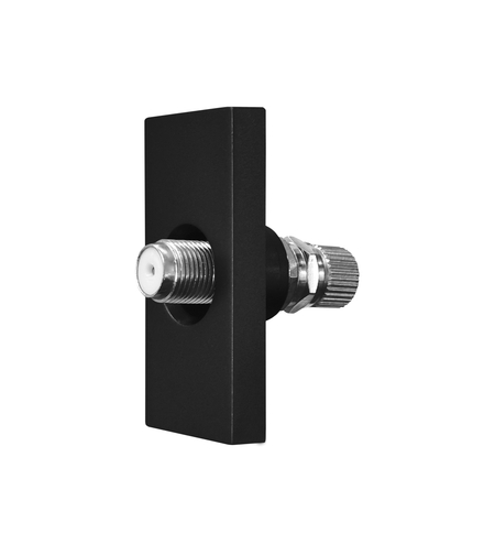 Modul Priza TV Satelit 1M LUXION, negru
