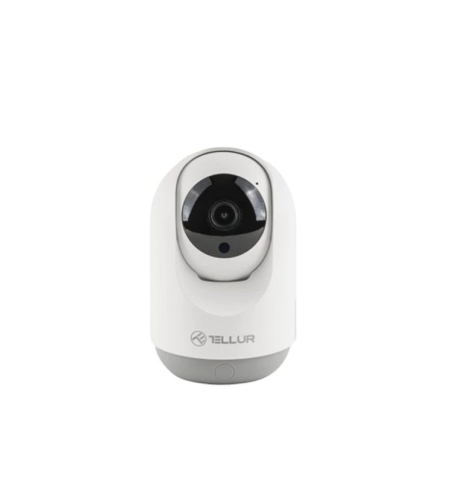 Camera inteligenta interior Tellur, 3MP, Ultra HD, Night Vision, Senzor PIR, PTZ