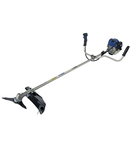 Motocoasa Hyundai HY-BC4139 GT, motor in 4 timpi, 31 cmc, 1 CP, sistem de taiere Tap&Go, cutit cu 3 dinti, cap cu fir 2.4 mm