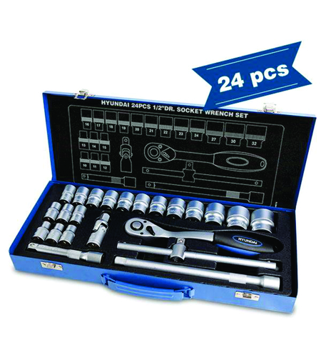 Set 24 chei tubulare 1/2 HYUNDAI HY-59672