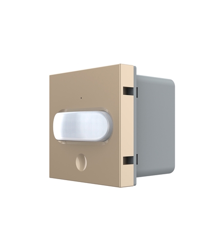 Senzor de miscare PIR Livolo, auriu