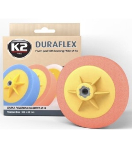 DURAFLEX FOAM ORANGE - Burete slefuire orange