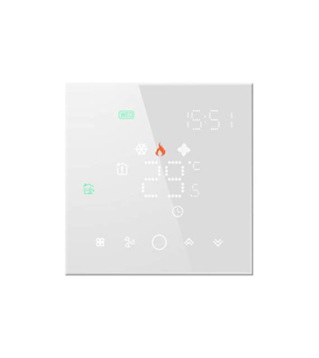 Termostat Wi-Fi pentru incalzirea electrica in pardoseala BeOk TGW003-WIFI-EP