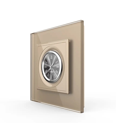 Ceas Mecanic Livolo cu Rama din Sticla Securizata, auriu