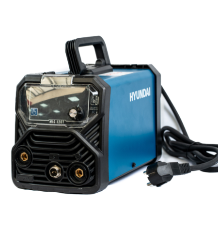 Invertor de sudura Hyundai MIG-120T, 120A, display digital, functie hot start si anti stick