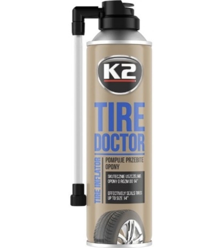 TIRE DOKTOR - Spray pt. umflat şi reparat anvelope