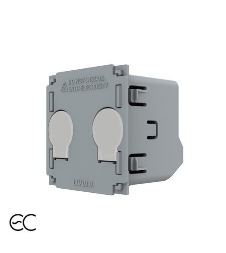 Modul Intrerupator Dublu cu Touch LIVOLO - Protocol ZigBee EC