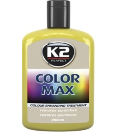 COLOR MAX 200ml.- Pastă de lustruit şi ceruit 200ml. - galbenă