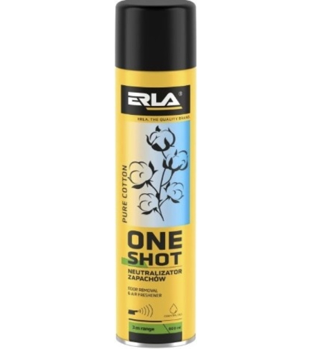 ERLA ONE SHOT - PURE COTTON neutralizator miros 600ml.