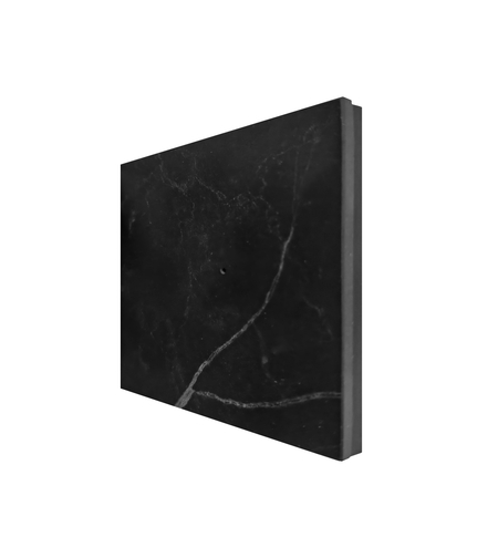 Panou Intrerupator Simplu cu Touch din Marmura LUXION, negru