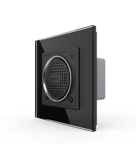 Boxa Bluetooth Livolo cu Rama din Sticla, negru