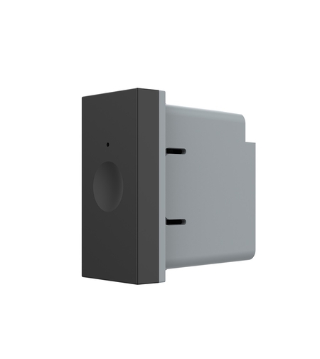 Modul intrerupator simplu cu touch Livolo 1M standard Italian, Serie noua, negru