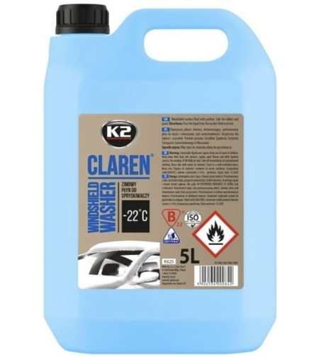 CLAREN -22 ̊C 5L - Solutie parbriz fara metanol
