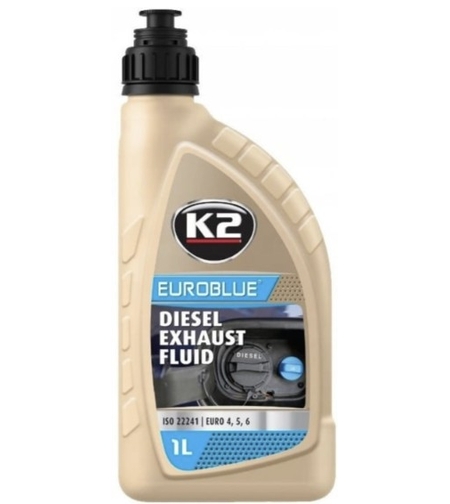 K2 EUROBLUE - Solutie Ad blue - 1L, EURO 4, 5, 6   ISO 22241