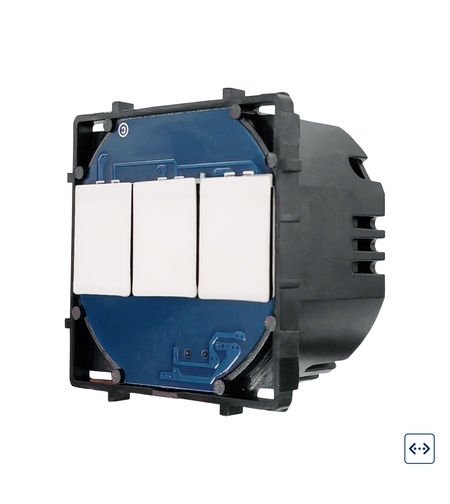 Modul Intrerupator Draperie cu Touch LUXION