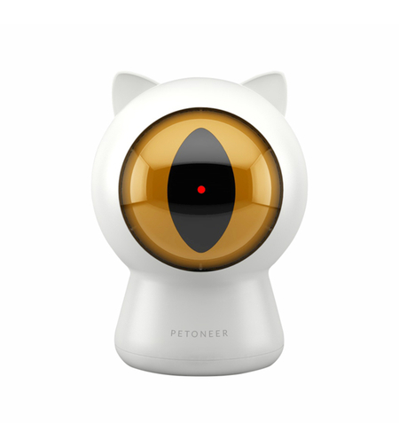 Jucarie inteligenta pentru pisici Petoneer Smart Dot, Control aplicatie, Programare, Alimentare USB