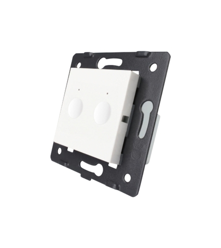 Modul intrerupator dublu cap scara / cap cruce wireless Livolo