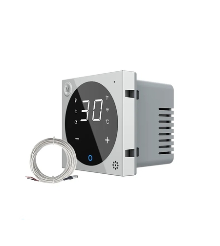 Modul termostat LIVOLO pentru sisteme de incalzire electrice, protocol ZigBee EC, gri