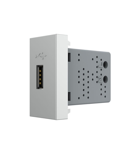 Priza USB Livolo, gri