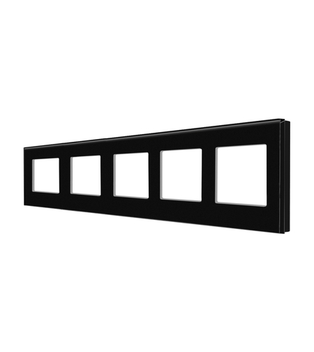 Rama Cvintupla LUXION Din Sticla, negru