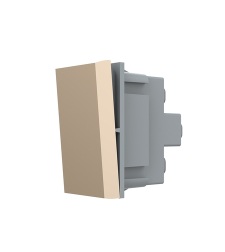 Modul Intrerupator Simplu Mecanic si Cap Scara LIVOLO - Serie noua, auriu