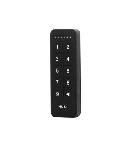 Tastatura inteligenta Nuki Keypad, Bluetooth 5.0, Pentru Nuki Smart Lock, Operare cod de acces