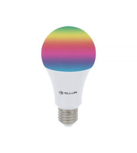 Bec inteligent LED Tellur, Wireless, RGB, E27, 10W, 1000lm